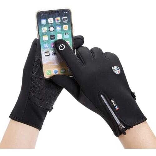 Outdoor Hiking Motorcycle Cars Gloves Sports Full Finger Fishing Unisex Touchscreen Winter Thermal Warm Cyclin Bicyclee Ski