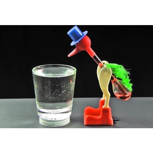 Gifts Desk Liquid Educational Non-Stop Toy Interactive Funny Kids Drinking Bird Duck Dipping Perpetual Motion Lucky