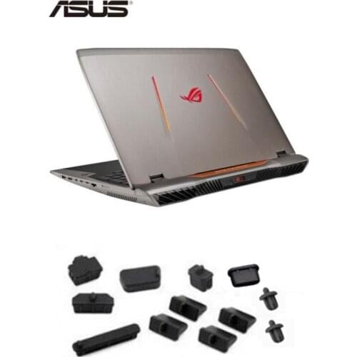 Waterproof Dustproof Laptop Silicone plug port cover guard For ASUS ROG Zephyrus GX531GM GX531GS GX531 15.6"