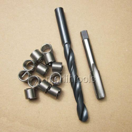 Helicoil Thread Repair M12 x 1.75 Drill and Tap 12 Inserts