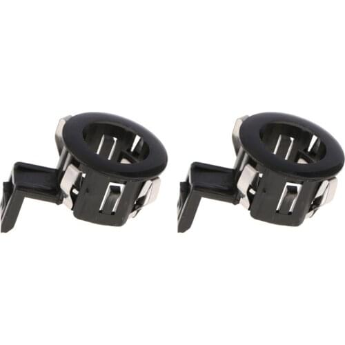 2x Rear Parking Sensor Retainer For Civic Spirior 39681TL0G01 (Black)