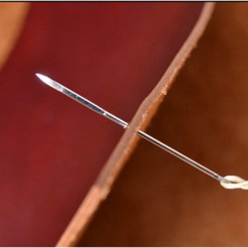 6pcs DIY Stitches Leather Tools Triangular Needles Canvas Fur Craftwork Craft Knitting Tools Sew Tool Sewing Accessories