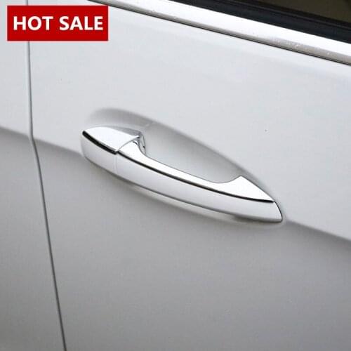 ABS Exterior Car Door Handle Cover Trim For Benz E Class W212 S212 2010-2015 8pcs Car accesories interior Car decoration