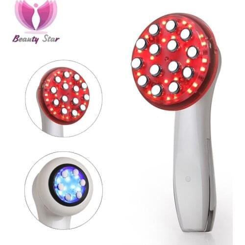 Beauty Star RF Lift Skin Radio Frequency Mesotherapy Electroporation LED Photon Microcurrent Facial Body Massage Beauty Machine
