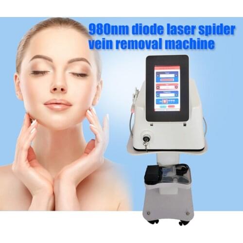 High Power Diode Laser Vessels Removal Vascular Removal Spider Veins Removal 980nm Pore Pigment Removal Machine