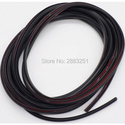 Car Styling Door Protection Strips Rubber Edge Doors Side Protector Sticker For ACURA mdx rdx tl tsx rl zdx integra rsx