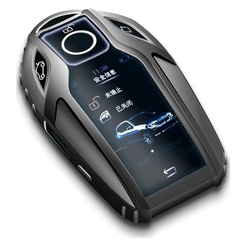 TPU Car Key Case For BMW 7 Series 730 740 6 Series GT 5 Series 530i X3 X5 X6 X7 Smart Touch Screen Display Key Protection Cover