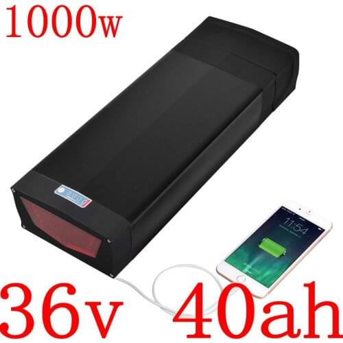 36V 500W 1000W Battery 36V lithium Scooter Battery 36V 13AH 15AH 18AH 20AH 22AH 25AH 30AH 35AH 40AH Electric Bicycle Battery
