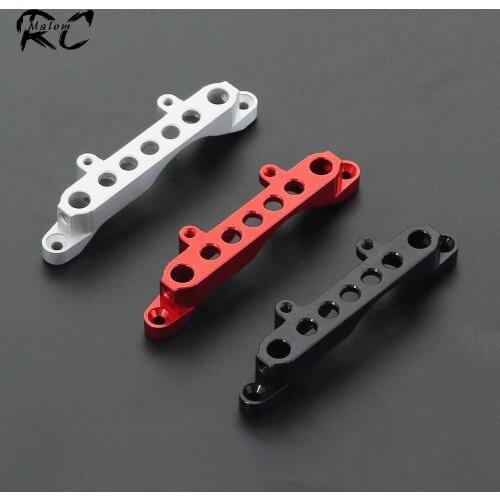 Metal Front Rear Upper Shock Tower Braces Body Post Mounts for 1/10 RC Crawler Car Axial SCX10 III Wrangler JT Gladiator Upgrade