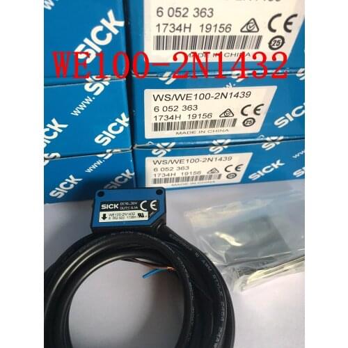 100% New original Sick to reflective photoelectric sensor WE100-2N1432 WS100-2D1032