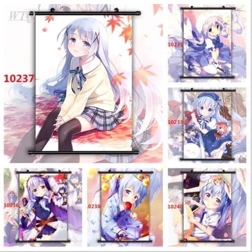 Would You Like Some Rabbits Today?Anime Posters Canvas Painting Posters and Prints Anime Posters Wall Art Picture Home Decor