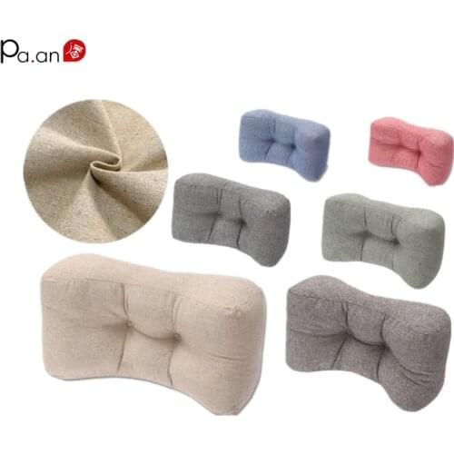 Office Chair Cushion Fluffy Throw Pillowwaist Support Backrest Pillowsnap Car Lumbar Pillow Back Pp Cotton Thick Cushion