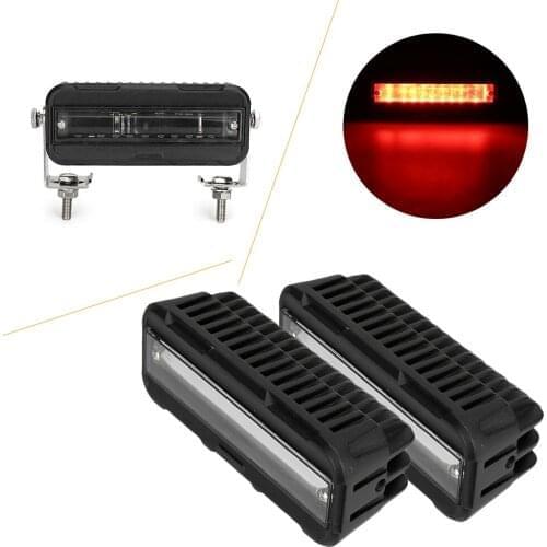 LED Red/Blue Forklift Safety Light Lamp Zone Warehouse Pedestrian Warning New Automobile Car Part Accessories 2PCS
