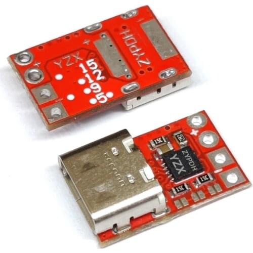 10PCS ZYPDH decoy notebook power supply change PD23.0 to DC activation QC12 factory aging trigger 20V 100W