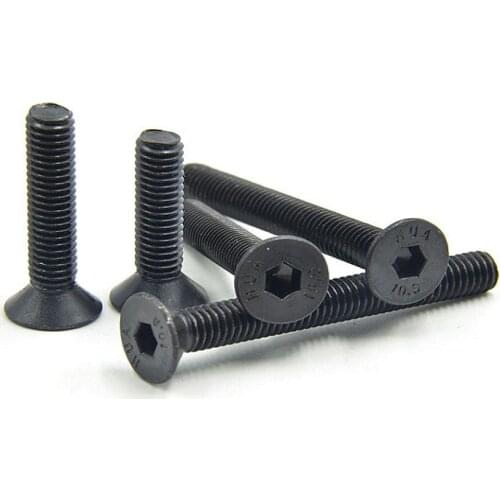 10.9-level reverse button left-handed left-handed reverse thread countersunk head flat head socket head cap screwsM4M5M6M8M10M12