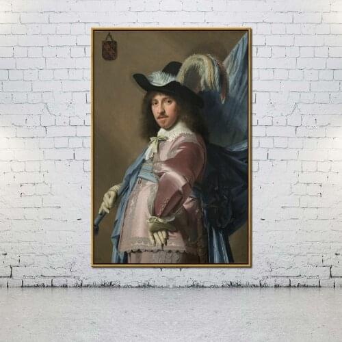 Artcozy Oil Canvas Painting johannes cornelisz verspronck For Home Decoration Wall Art