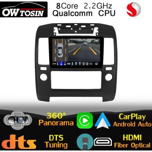 9" IPS Qualcomm 8Core Android Car Multimedia For Nissan Navara Frontier D40 2004-2013 GPS Radio WiFi HIFI DSP Head Unit CarPlay