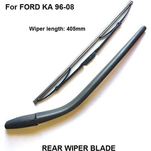 Car Styling 405MM For FORD KA REAR WINDSHIELD WINDSCREEN WIPER ARM & BLADE 1996-2008