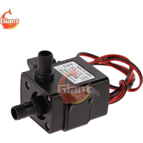 Brushless DC Pump 12V 4.8W IP68 3M 240L/H Ultra Quiet Brushless Motor Submersible Pool Water Pump Solar Submersible Water Pump