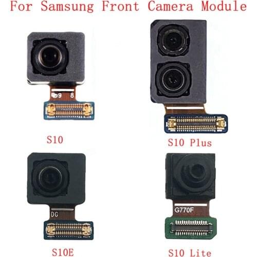 Front Camera Module Flex Cable For Samsung S10 G973F G973U S10+ G975F S10E G970F S10 5G G977 S10 Lite G770F Small Front Camera
