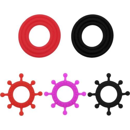 Penis Rings Cock Rings Penis Sleeve Penis Trainer Delay Ejaculation High Elasticity Time Lasting Sex Toys for Men