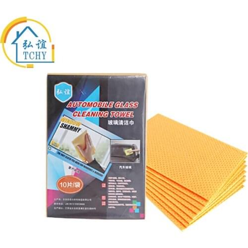 TCHY Kitchen Towel Non-woven Absorbent Glass Cleaning Cloth Anti-grease Dish Washing Wiping Rags for Home Kitchen Car Wiper Pad