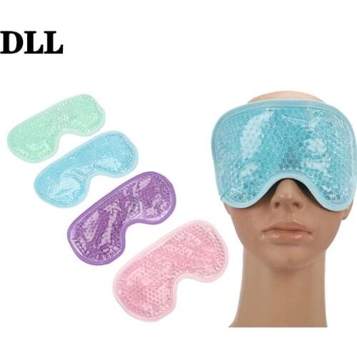 Hot! Gel Eye Mask Cold Pack Warm Hot Heat Ice Cool Compress Soothing Tired Eyes Pad