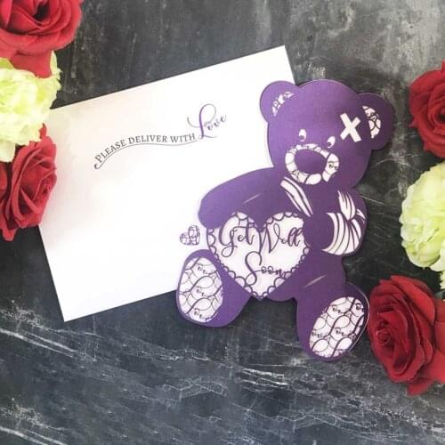 Metal cutting dies cut die mold Animal bear blessing Scrapbook paper craft knife mould blade punch stencils dies