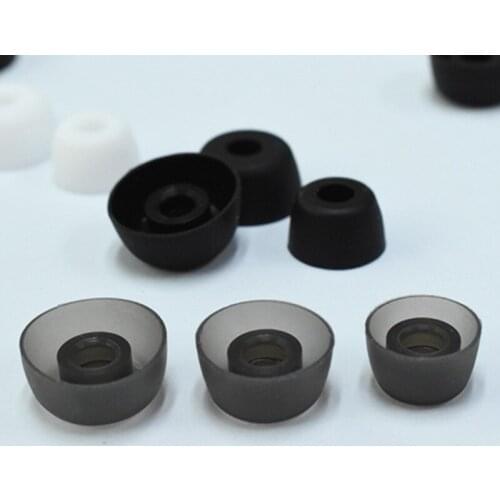 Soft Silicone Earbuds Earplugs Cover Eartip Cap for-Jabra Elite 75t/Elite 65t/Active/Sport Evolve Headphone