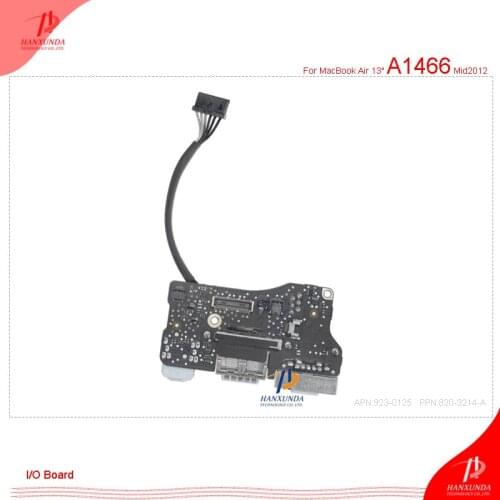 Genuine Laptop I/O USB Power Audio Board 820-3455-A DC Jack 923-0439 For MacBook Air 13" A1466 2012 2013 2014 2015 2017