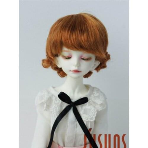 JD047 MSD doll wig 1/4 Classical Curly BJD Wigs for 7-8 inch doll soft synthetic Mohair Doll wigs