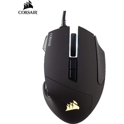 Corsair Scimitar RGB Elite Wired Gaming Mouse Backlit RGB LED 18000 DPI Optical