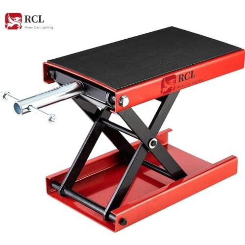 Dilated Scissor Lift Jack for Street Bike Cruiser Adventure Touring Motorcycle Load capacity 1200 lb Automobile Maintenance Tool