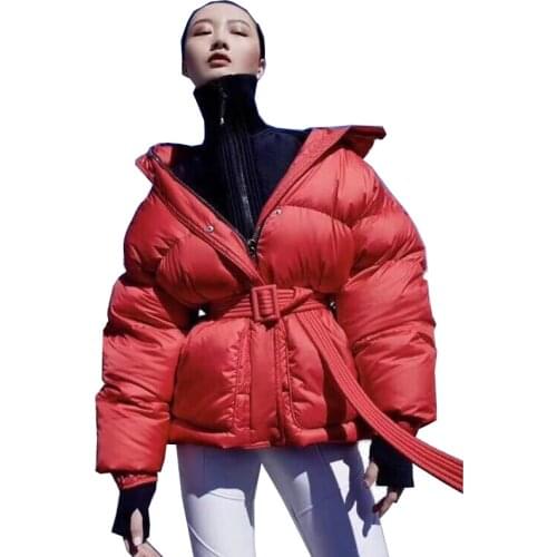 Женские модные пуховики SABSTER China At AliExpress