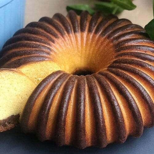 SHENHONG 8 Inch Mousse Bakeware Food Grade Thread Ring Silicone Cake Molds Pastry Moulds Baking Tools Kitchen Set Dessert Pan