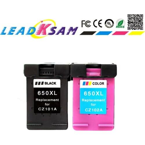 Compatible Ink Cartridge 650XL Replace for HP 650 XL for HP650 Deskjet 1015 1515 2515 2545 2645 3515 3545 4515 4645