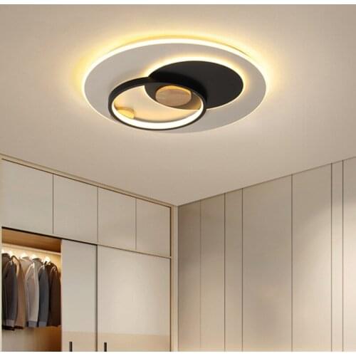 Modern ceiling chandelier chandeliers ceiling lamparas de techo ventilador de techo cafe hotel AC85-265V hallway lamp LED ceili