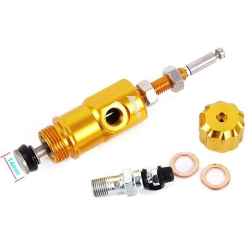 Universal Motorcycle performance hydraulic brake clutch master cylinder rod system performance efficient transfer pump