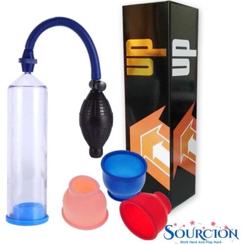 Penile Enlarger Vacuum Pump Penis Pump Dick Enlargement Penis Extender Male Masturbator Sex Shop Sex Toy For Men Adult Sexy Toys