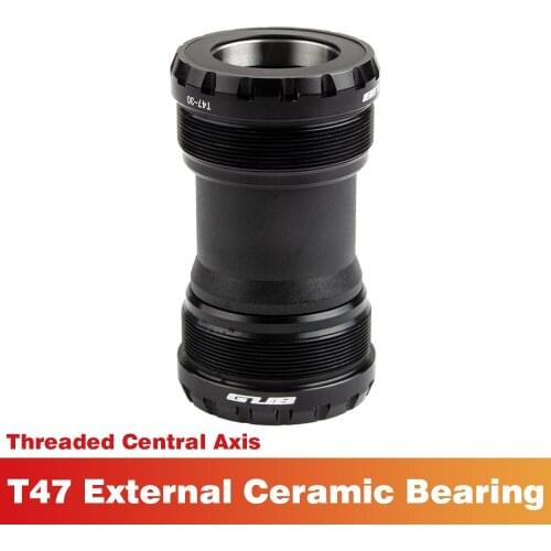 GUB T47-30 For MTB Road Bike External Bearing Bicycle Ceramic Bottom Brackets 30mm Crankset Cycling Accessories