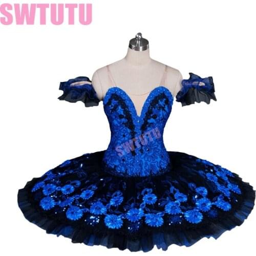 Blue bird professional tutu women nutcracker tutu professonal ballet costumes classical ballet tutu for girls pancake tutuBT9117