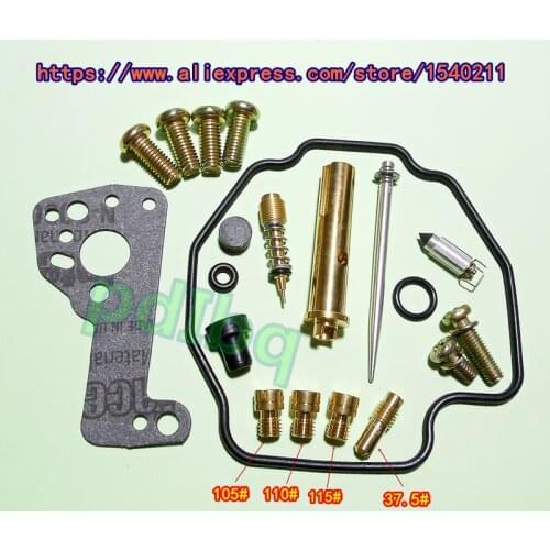 1 set of $ 20)YM Virago XV400 (2NT)3JB motorcycle Mikuni carburetor repair kit Kit Configure Jet needle(J.N.)/Needle jet (N.J.)