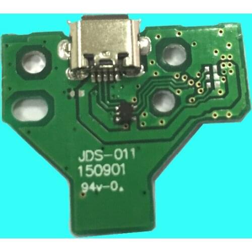 20pcs For PS4 Controller USB Charging Port Socket Charger Board Connector 011 JDS011 JDS-011