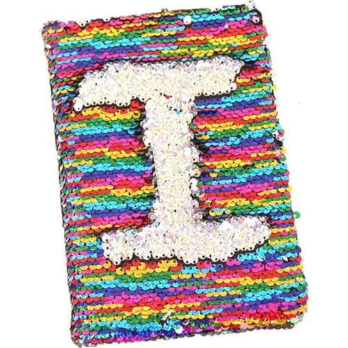 2020 Creative Sequin Multi Color Notebook A5 Agenda Planner Diary Sketch Book Caderno Escolar Diario Cuaderno Gift