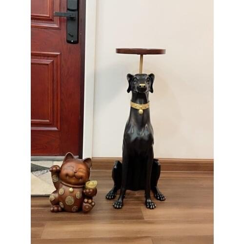 81cm Huge TOP COOL high grade Bronze Greyhound Dog Sculpture home Company Bar thriving business Good luck mascot decorative art