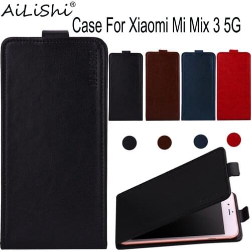 AiLiShi Case For Xiaomi Mi Mix 3 5G PU Flip Top Quality Luxury Leather Case Exclusive 100% Phone Protective Cover Skin+Tracking