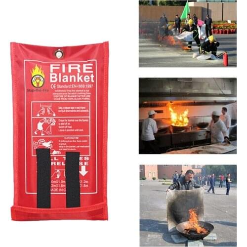 Emergency Blankets Fire Blanket Survival tool Fire Shelter Safety Protector Fire Extinguishers rug mat