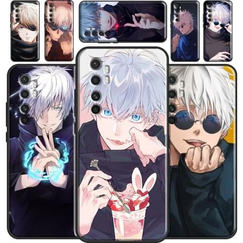 Jujutsu kaisen Gojou satoru Case For POCO M3 Pro F3 POCO X3 Pro Cover For Xiaomi Mi 11 Ultra 9T 10T Pro Note 10 Lite