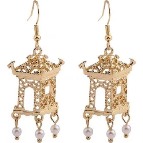 GENGKAOPU Stud Earrings