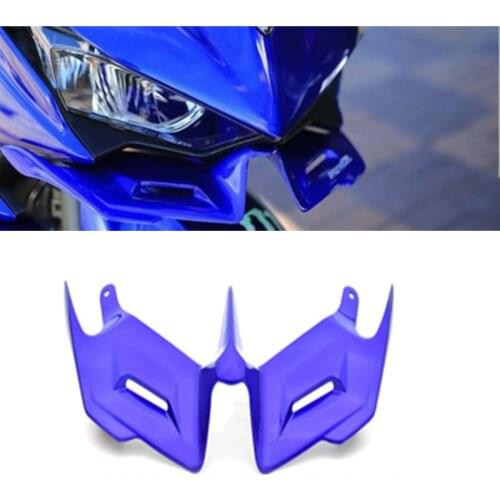 Motorcycle Front Aerodynamic Winglets Windshield Fairing Wing For yamaha YZF R3 R25 2014 2015 2016 2017 2018 Motor Accessories